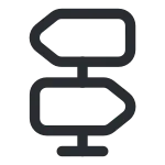 Signpost SVG Icon